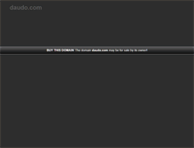 Tablet Screenshot of daudo.com